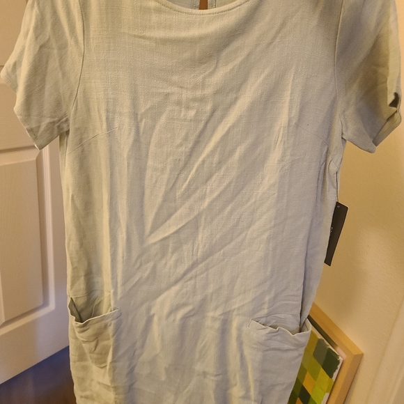 NWT Lulu's sage shift dress with pockets l… - Picture 10 of 12